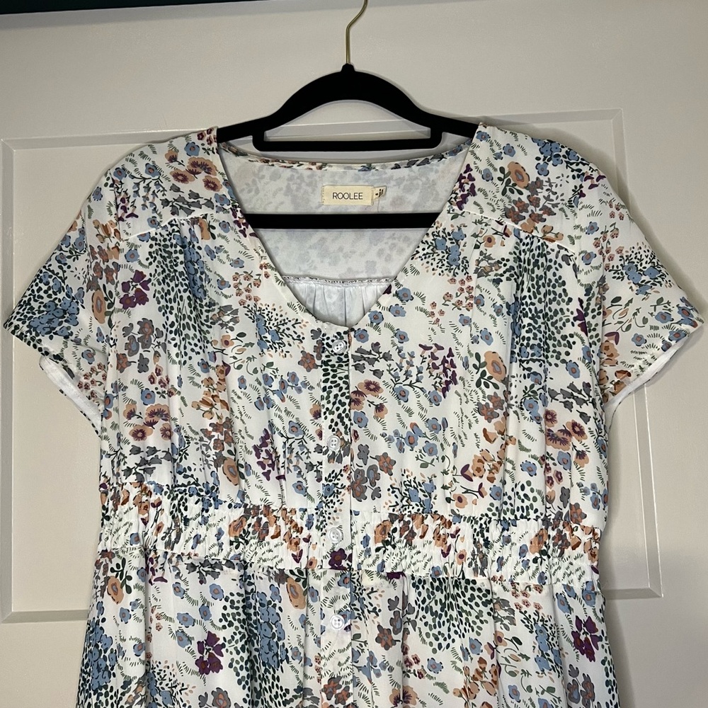 Floral Colorful Maxi Dress - Great Condition - Roolee